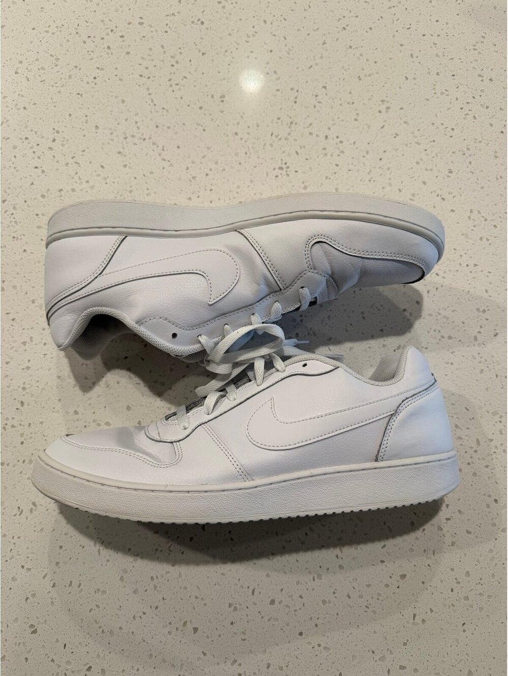 Nike Ebernon Low Triple White Size 14